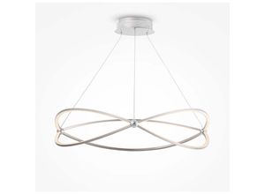 4262431053604 - Pendelleuchte Hängelampe Wohnzimmerlampe led Ringe höhenverstellbar h 120 cm