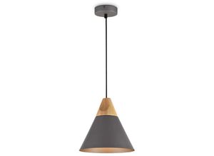 4262431055240 - - Pendellampe Pendelleuchte Hängelampe Hängeleuchte Esszimmerlampe Metall Holz E27