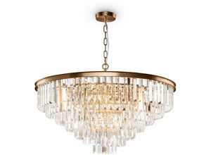 4262431055851 - Hängelampe Hängeleuchte Deckenlampe Deckenleuchte Pendellampe Metall Glas E14