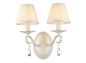 4262431056094 - - Wandlampe Wandleuchte Wohnzimmerlampe Schlafzimmerleuchte Flurlampe Metall beige