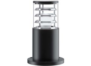 4262431058166 - - Stehlampe Stehleuchte Außenlampe Sockelleuchte Eingang IP54 schwarz E27 h 25cm