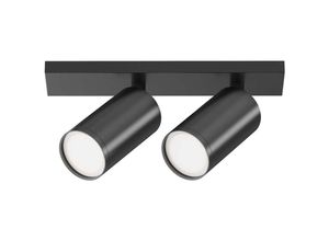 4262431063191 - - Deckenlampe Deckenleuchte Wohnzimmerleuchte 2 flammig schwarz verstellbar