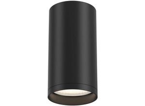 4262431063238 - - Deckenleuchte Deckenlampe Aufbauleuchte Wohnzimmerlampe Alu schwarz h 10 cm