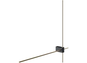 4262431064303 - - Wandleuchte Wandlampe Wohnzimmerleuchte led gold schwarz Indirekte Beleuchtung