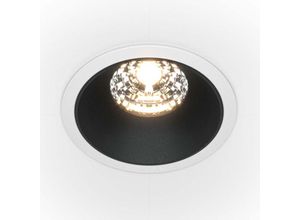 4262431065355 - - Deckenlampe Einbauleuchte led Weiß Spotleuchte Rund d 85 cm 15W Spotleuchte