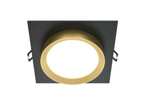 4262431065669 - - Einbaulampe Einbauleuchte Deckenleuchte Deckenlampe Metall schwarz gold d 11cm