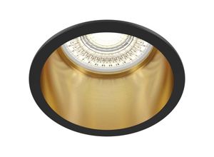 4262431065959 - - Einbaulampe Einbauleuchte Deckenlampe Deckenleuchte Wohnzimmerlampe schwarz gold