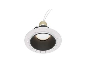 4262431066116 - - Einbauleuchte Deckenlampe Einbaulampe Esszimmerleuchte weiß schwarz d 102 cm