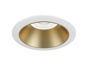 4262431066130 - - Einbauleuchte Deckenlampe Küchenleuchte Schlafzimmerlampe weißmattgold d 85 cm