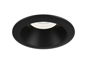 4262431066178 - - Einbauleuchte Deckenlampe Schlafzimmerleuchte GU10 1 flammig schwarz d 85 cm