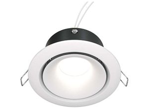 4262431066802 - Einbauleuchte Deckenlampe Esszimmerleuchte 1 flammig rund GU10 weiß D 98 cm