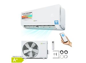 4262437181646 - Split Klimaanlage 12000 BTU - Inverter Klimagerät mit Wifi App & Smart Home - bis 50 m²