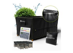 4262437184272 - Gartenmöbel Abdeckplane 160 x 100 x 75 cm - winterfest wasserdicht UV-Schutz Schutzhülle