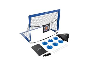 4262437184623 - Pop-up Fußballtor Goal Master - 2er Set mit Zubehör 2 Fußballtore Indoor Garten - Blau 4262437184623 - Pop-up Fußballtor Goal Master - 2er Set mit Zubehör 2 Fußballtore Indoor Garten - Blau