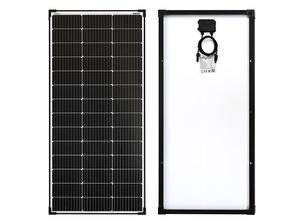 4262440561589 - OFFGRIDTEC Solarmodul MONO-150 V2 Solarpanel 23V Black Frame Solarmodule 2 Bypass Dioden schwarz