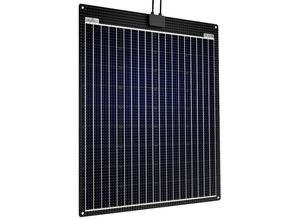 4262440561725 - OFFGRIDTEC Solarmodul ETFE-AL 100W V2 semi-flexibles 23V Solarpanel Solarmodule ETFE-Front schwarz