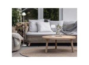 4262442795234 - SET Akku Stehlampe 123cm & Tischleuchte 39cm für Outdoor kabellos Weiß 4262442795234 - SET Akku Stehlampe 123cm & Tischleuchte 39cm für Outdoor kabellos Weiß