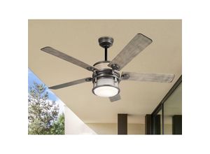 4262442797306 - Deckenventilator Ø 152cm mit Licht und Fernbedienung Outdoor geeignet IP44