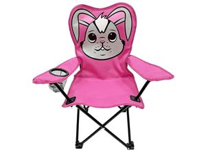 4262445854518 - - Kinder Anglersessel mit Getränkehalter Hase-MCM1000-pink-hase