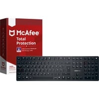 4262451792132 - CHERRY neu Bluetooth® Tastatur Deutsch QWERTZ Schwarz Geräuscharme Tasten Wiederaufladbar