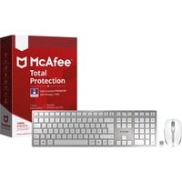 4262451792149 - CHERRY JD-9500DE-2 + MCAFEE 1Y 3 USER Bluetooth® Tastatur Maus-Set Deutsch QWERTZ Schwarz