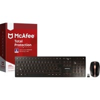 4262451792156 - CHERRY JD-9100DE-1 + MCAFEE 1Y 3 USER Kabellos Funk Tastatur Maus-Set Deutsch QWERTZ Weiß