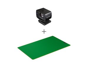 4262451794440 - ELGATO Webcam Bundle Green Screen Mouse Mat Facecam Camcorder schwarz Webcams