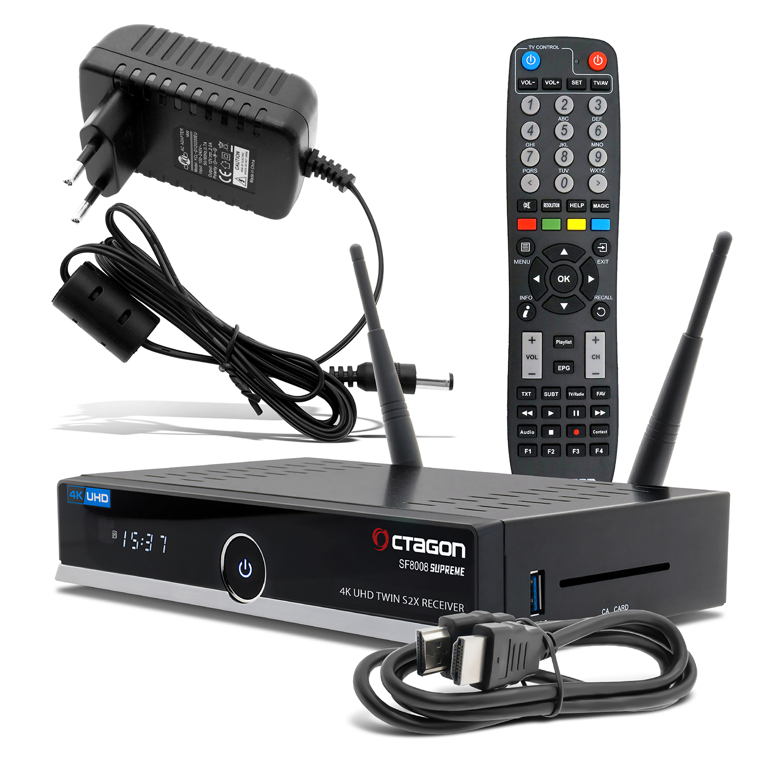 4262454470686 - SF8008 V3 Supreme UHD 4K Twin Sat-Receiver 2x DVB-S2X MS Linux E2 M2 Dual-WiFi 256GB SSD