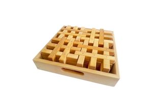 4262456850424 - Holzbausteine GITTERKLÖTZE NATUR 12-teilig