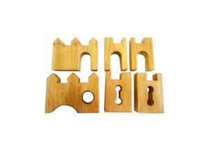 4262456850639 - Holzbausteine ERWEITERUNGSSET BURG 6-teilig