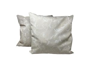 4262456960185 - Outdoor 2-er Kissen Set beige Blumenmuster Outdoorkissen 4262456960185 - Outdoor 2-er Kissen Set beige Blumenmuster Outdoorkissen