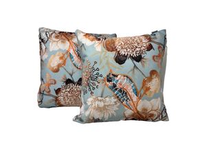 4262456960208 - 2-er Deko Kissen Set Vogel 40x40 cm Sofakissen für In- und Outdoor mit Füllung 4262456960208 - 2-er Deko Kissen Set Vogel 40x40 cm Sofakissen für In- und Outdoor mit Füllung