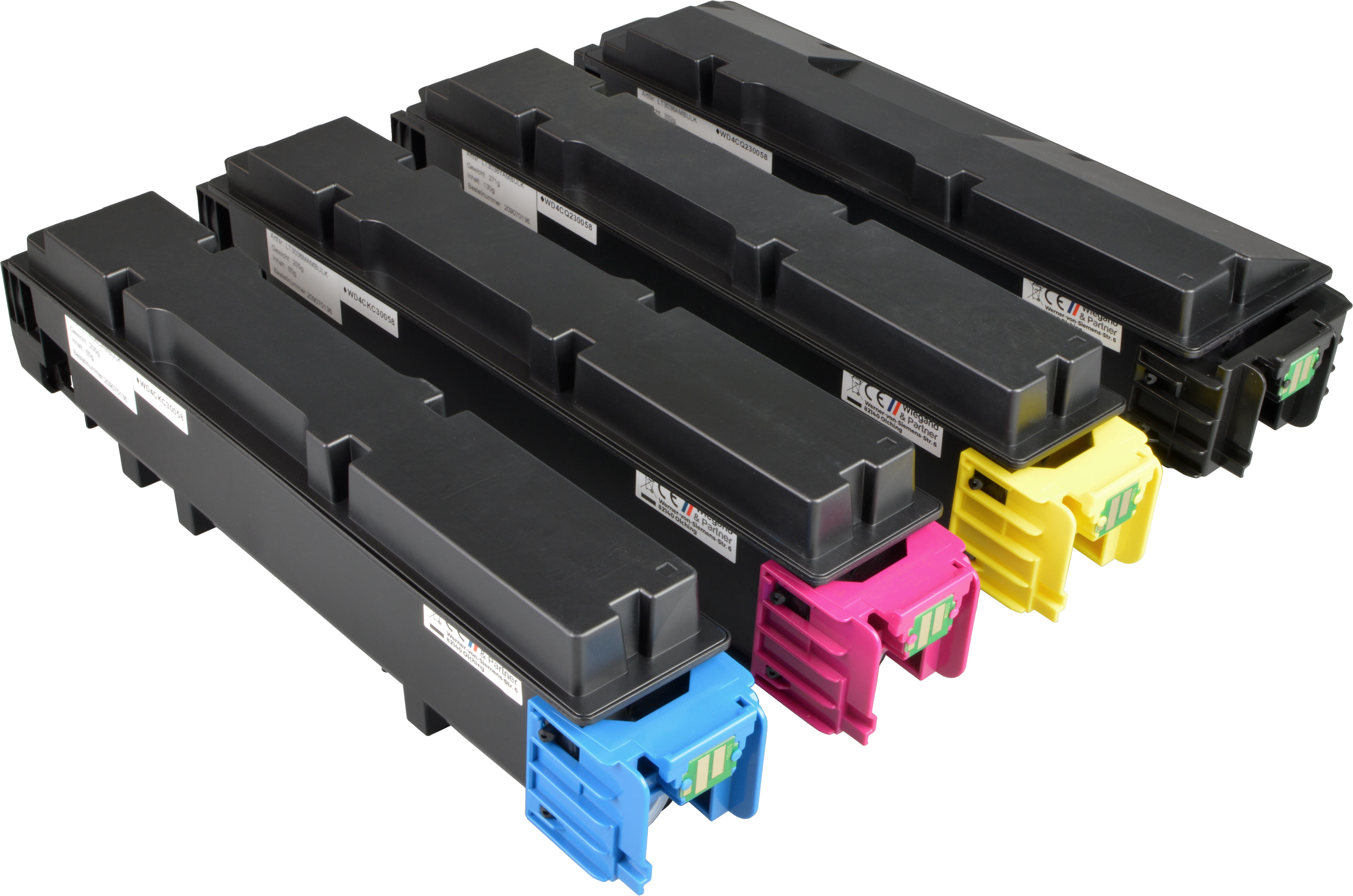 4262457372413 - 4 Toner ersetzt Kyocera TK-5370 K C M Y  4-farbig