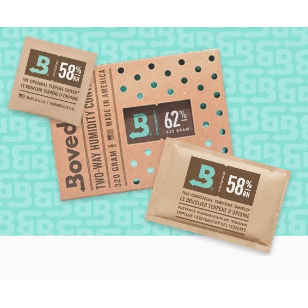 4262457451019 - Boveda Hygro-Pack 58% und 62% 1g 4g 8g 67g und 320g