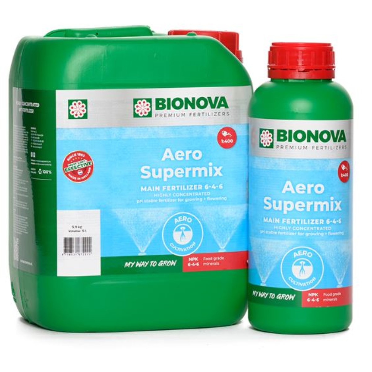 4262457451521 - Bio Nova Aero Supermix 1L 5L und 20L