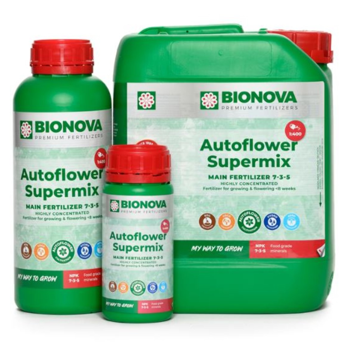 4262457451538 - Bio Nova AutoFlower Supermix 1L 5L und 20L