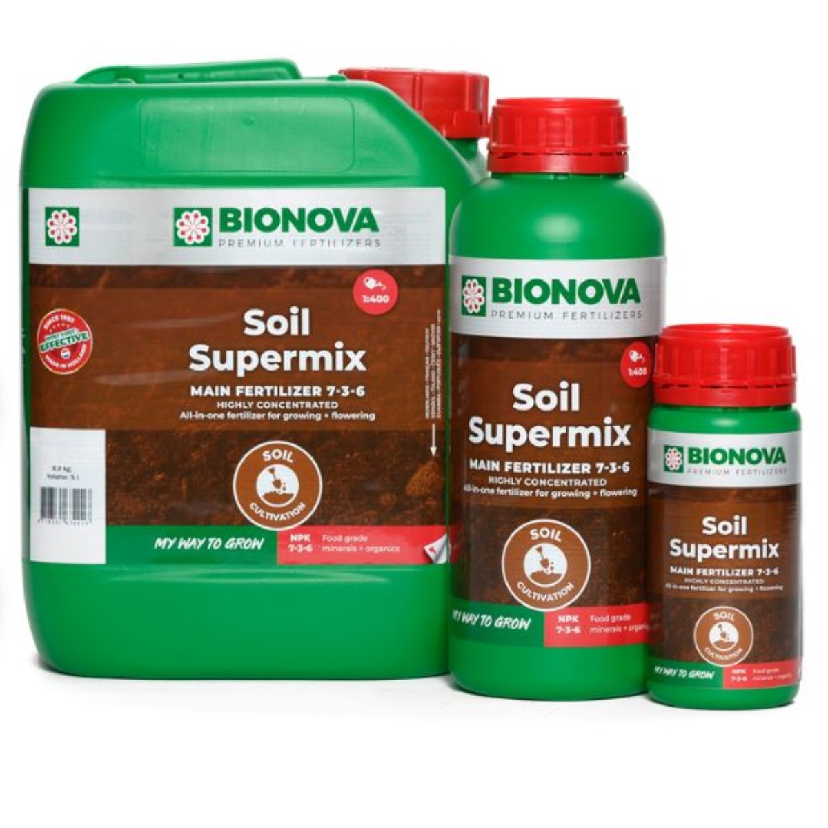 4262457451569 - Bio Nova Soil Supermix Erde 1L 5L und 20L