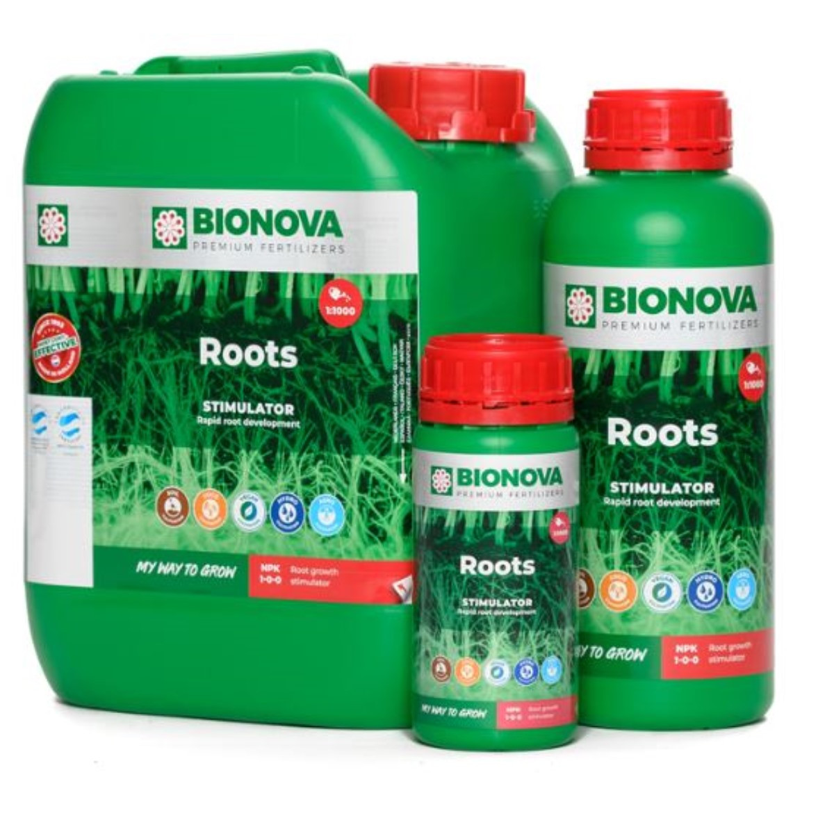 4262457451590 - Bio Nova BN Roots Wurzelstimulator 250ml 1L 5L und 20L