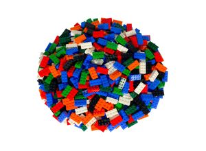 4262465170087 - LEGO® 2x4 Steine Hochsteine Gemischt Bunt - 3001 - Menge 1000x