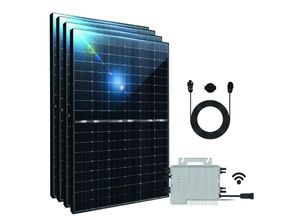 4262472910683 - Epp 1760W Balkonkraftwerk Bifazial Komplettset 1600W Photovoltaik Solaranlage mit DEYE 1600W WIFI Wechselrichter Mini PV Anlage