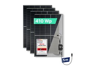 4262486978501 - priwatt Balkonkraftwerk 1640Wp 800W - steckerfertig - WiFi - priBasic Quattro