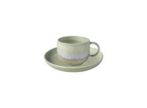 4262487290046 - like by Villeroy & Boch Kaffeetasse mit Untertasse Perlemor Alga 190 ml