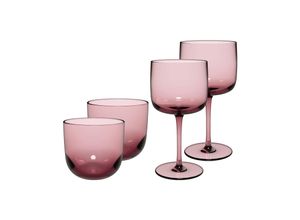 4262487290398 - like by Villeroy & Boch Wein- und Wassergläser Like Glass 4er Set