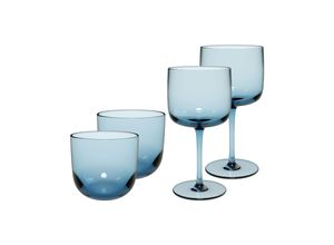 4262487290411 - like by Villeroy & Boch Wein- und Wassergläser Like Glass 4er Set