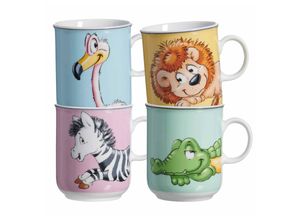 4262487290503 - Kinderbecher Happy Zoo 270 ml 4er Set