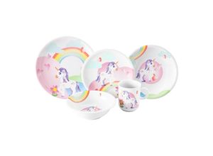 4262487295379 - Kindergeschirr Set Compact Mein kleines Einhorn 5er Set