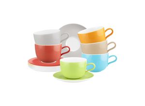 4262487297717 - Milchkaffeetassen mit Untertassen Liberty Pure Colors 380 ml 6er Set 4262487297717 - Milchkaffeetassen mit Untertassen Liberty Pure Colors 380 ml 6er Set