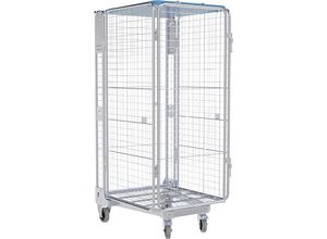 4262496892514 - Rollbehälter 5-seitig Stahl Kunststoff H 1745 mm kaiserkraft