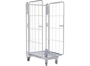 4262496892569 - Rollbehälter 3-seitig Stahlrollplatte H 1690 mm kaiserkraft