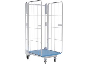 4262496892576 - Rollbehälter 3-seitig Kunststoffrollplatte H 1690 mm kaiserkraft